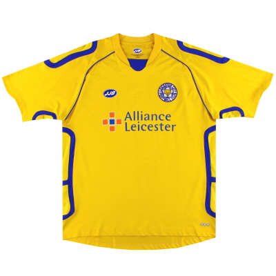 2005-07 Leicester JJB Kemeja Ketiga *Mint* L