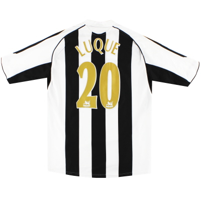 2005-07 Newcastle adidas Home Shirt Luque #20 M
