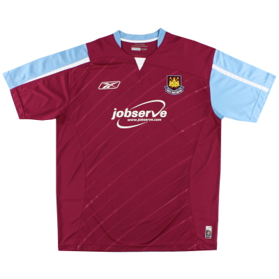 2005-07 West Ham Reebok Camiseta de local M