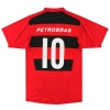 Camiseta Nike de local de Flamengo 2005 # 10 M