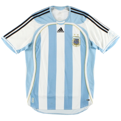 2006-07 Argentina adidas Home Shirt M 