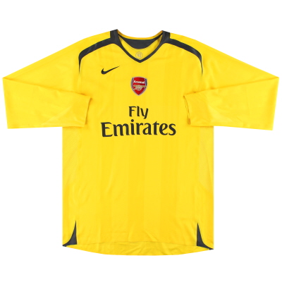 Camiseta de visitante Nike Player Issue del Arsenal 2006-07 L / S XL