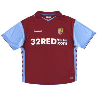 2006-07 Aston Villa Hummel Home Shirt *Mint* L 