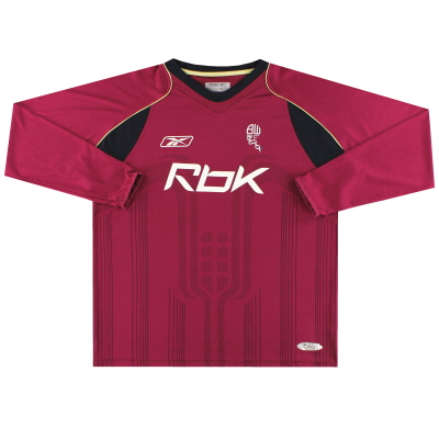 2006-07 Bolton Reebok Away Shirt L/S XL