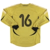 2006-07 Denmark adidas Player Issue Goalkeeper Shirt #16 XL