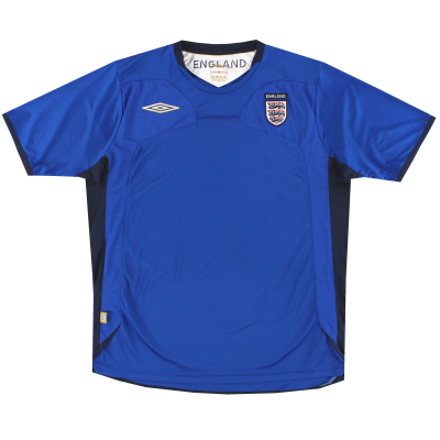 2006-07 England Umbro Trainingshemd * Mint * M.