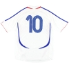 2006-07 France adidas Away Shirt #10 XL