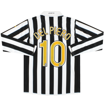 2006-07 Juventus Nike Home Shirt Del Piero #10 L/S L 