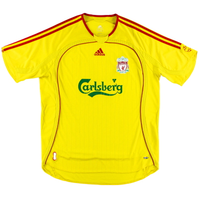 2006-07 Liverpool adidas uitshirt XXL