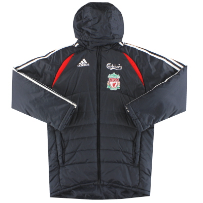 2006-07 Liverpool adidas Veste de pluie matelassée XS
