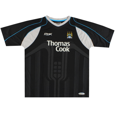 Camiseta Reebok de visitante del Manchester City 2006-07 L