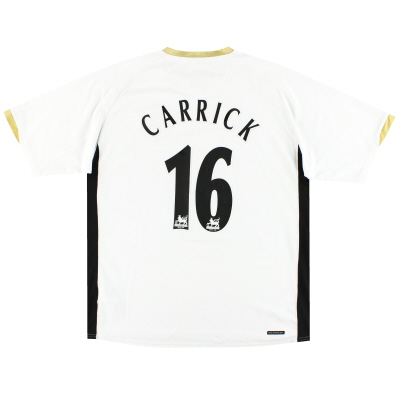 2006-08 Manchester United Away Shirt Carrick #16