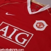 2006-07 Manchester United Home Shirt XL