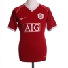 2006-07 Manchester United Home Shirt Vidic #15 L