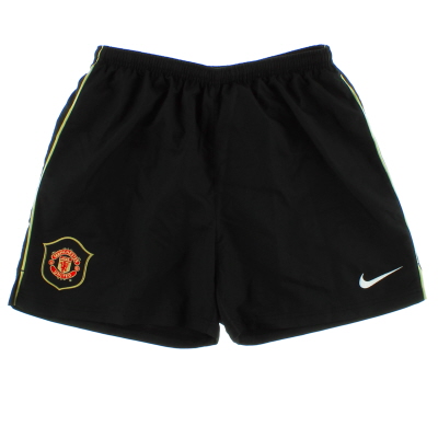 2006-07 Manchester United Nike Away Shorts S 