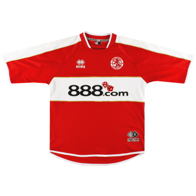 2006-07 Middlesbrough Errea Maillot Domicile S
