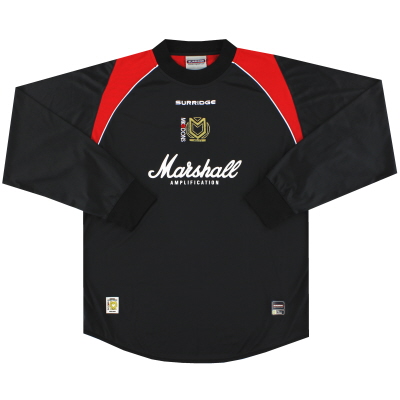 2006-07 MK Dons Surridge Portero Camiseta M