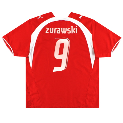 2006-07 Poland Puma Away Shirt Zurawski #9 XL 