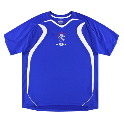 Camiseta de entrenamiento Umbro de los Rangers 2006-07 XXL
