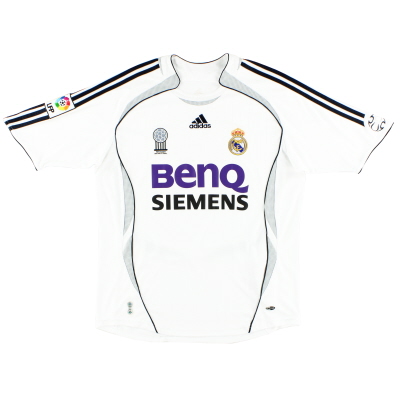2006-07 Real Madrid adidas Home Shirt XL