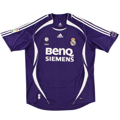 2006-07 Real Madrid adidas terza maglia XL