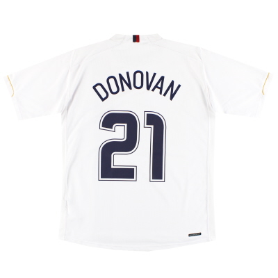 2006-07 Camiseta de local Nike de EE. UU. Donovan # 21 L