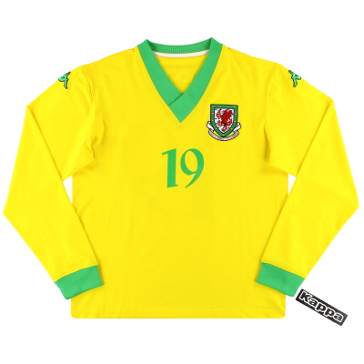 2006-07 Wales Kappa Player Issue Away Shirt #19 *w/tags* XXL 