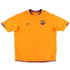 2006-08 Barcelona Away Shirt Puyol #5 XXL