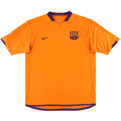 Camiseta de la 2006a equipación del Barcelona 08-XNUMX Nike XL