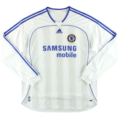 2006-08 Chelsea adidas Away Shirt L/S *As New* XXL