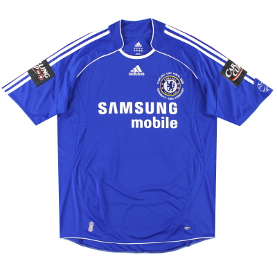 Camiseta local adidas 'Carling Cup Final' del Chelsea 2006-08 * Como nueva * L