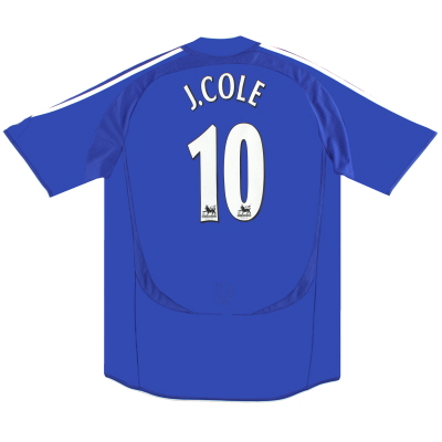 2006-08 Chelsea adidas Home Shirt J.Cole #10 XL