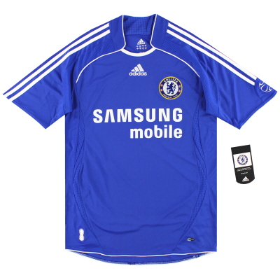 2006-08 Chelsea adidas Home Shirt * avec étiquettes * S