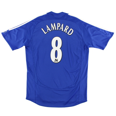 2006-08 Chelsea adidas Maillot Domicile Lampard #8 M