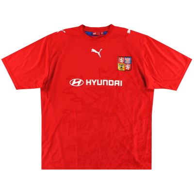 2006-08 체코 공화국 푸마 홈 셔츠 *민트* XL