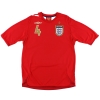 2006-08 England Umbro Away Shirt Gerrard #4 L.Boys