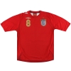 2006-08 Inggris Umbro Away Shirt Lampard #8 L