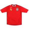 2006-08 Angleterre Umbro Maillot extérieur Gerrard # 4 M