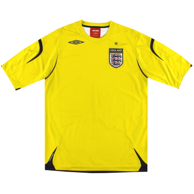 2006-08 Engeland Umbro keepersshirt M
