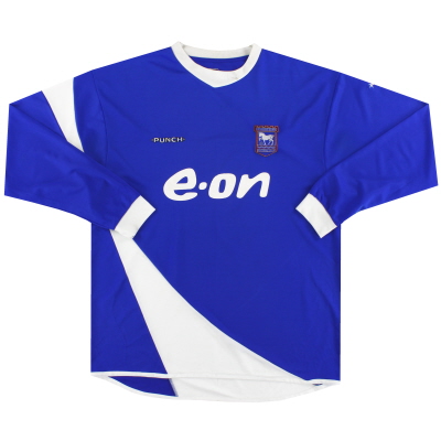 2006-08 Camiseta local de Ipswich L / S # 22 XL