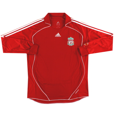 2006-08 Liverpool adidas 'Formotion' Home Shirt L/S XL 