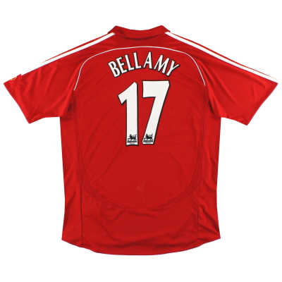 2006-08 Liverpool adidas Heimtrikot Bellamy #17 *mit Etikett* L
