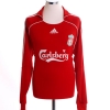 2006-08 Liverpool Home Shirt Carragher #23 L/S L
