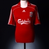 2006-08 Liverpool Home Shirt Gerrard #8 M.Boys