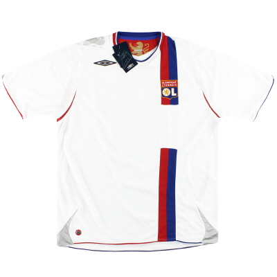 Camiseta de local de Umbro del Lyon 2006-08 * con etiquetas * XL
