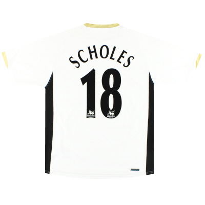 Manchester United Nike uitshirt Scholes #2006 XL 08-18