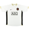 2006-08 Camiseta Nike de visitante del Manchester United Scholes # 18 XL