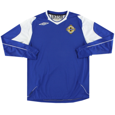 2006-08 Irlanda del Norte Umbro Away Shirt L/SM