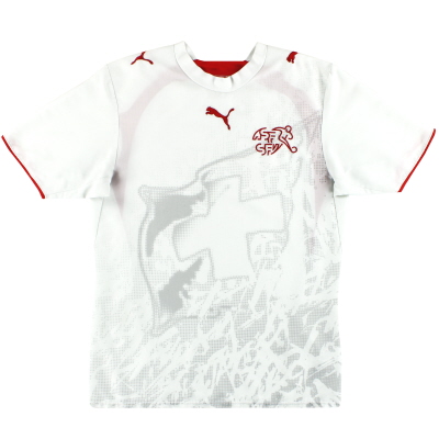 Camiseta de la 2006a equipación Puma de Suiza 08-XNUMX