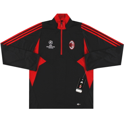 2007–08 AC Mailand adidas CL 1/2 Zip Trainingsoberteil *BNIB* M